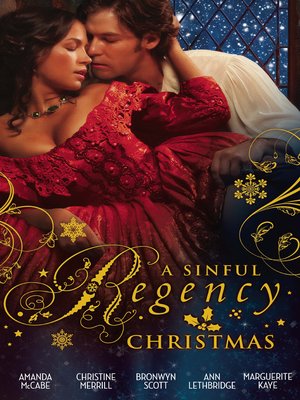 cover image of A Sinful Regency Christmas